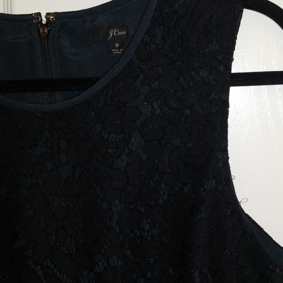 J. Crew Black Lace Blouse - Picture 2 of 8